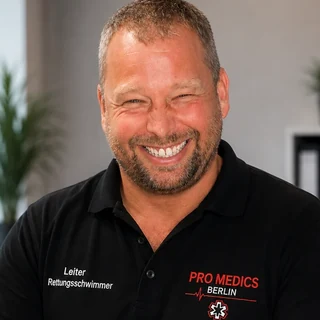 Oliver Ostermann – Leiter Rettungsschwimmer bei PRO MEDICS BERLIN